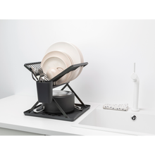 Load image into Gallery viewer, Brabantia Foldable Dish Drying Rack - Dark Grey
