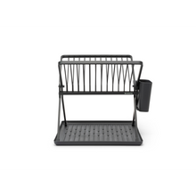 Load image into Gallery viewer, Brabantia Foldable Dish Drying Rack - Dark Grey
