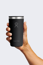 Load image into Gallery viewer, Hydroflask All Around Tumbler Press-in Lid - 355ml (12oz), Black