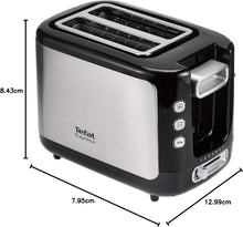 Load image into Gallery viewer, Tefal Toaster, Express Browning, 2 Slots, Stainless Steel - 850 Watts