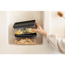 Load image into Gallery viewer, Brabantia Tasty+ Stackable Canister, 1.5 litres - Dark Grey