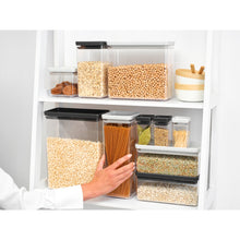 Load image into Gallery viewer, Brabantia Tasty+ Stackable Canisters, Set of 2, 150ml- Dark Grey