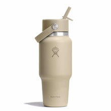 Load image into Gallery viewer, Hydroflask Travel Bottle with Flex Straw Cap - 710ml (24oz), Oat