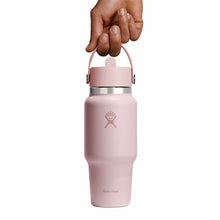 Load image into Gallery viewer, Hydroflask Travel Bottle with Flex Straw Cap - 710ml (24oz), Tonal Trillium