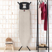 Load image into Gallery viewer, Brabantia Ironing Board B - 124 x 38cm, Steam Iron Rest, Denim Grey