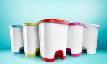 Load image into Gallery viewer, Plastic Forte Pedal Bin, 8L - Available in different colors