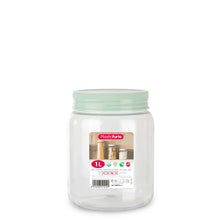 Load image into Gallery viewer, Plastic Forte Classic Round Food Canister - 1 Liters, Available in Several Colors