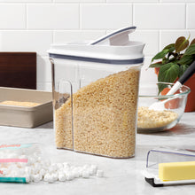 Load image into Gallery viewer, Lifestyle image of OXO Good Grips Pop Small Cereal Dispenser - 2.3 Liters.