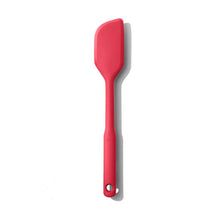 Load image into Gallery viewer, OXO Good Grips Silicone Everyday Spatula - Jam Red, front view.