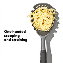 Load image into Gallery viewer, OXO Good Grips Pasta Scoop Strainer - Black
