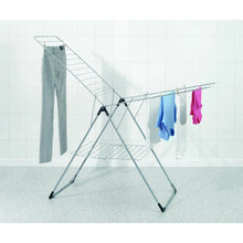 Load image into Gallery viewer, Brabantia Folding Clothes Drying Rack T-Model, 20m - Metallic Grey