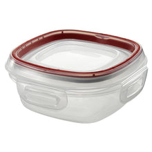Load image into Gallery viewer, Rubbermaid Lock-Its Plastic Food Container with Easy Find Lids - 1.25 Cups (0.3 liters)