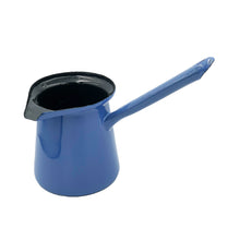 Load image into Gallery viewer, Ibili Turkish Coffee Pots, Enameled Steel – Blue Mare, Available in several sizes
