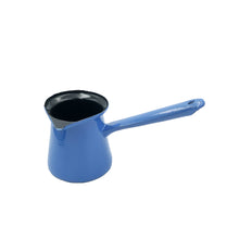 Load image into Gallery viewer, Ibili Turkish Coffee Pots, Enameled Steel – Blue Mare, Available in several sizes
