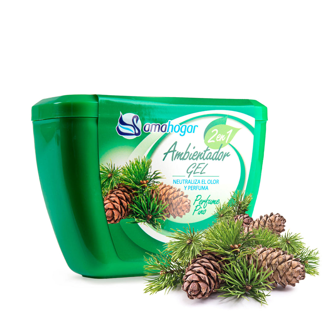 Amahogar Oval Gel Air Freshener - Pine