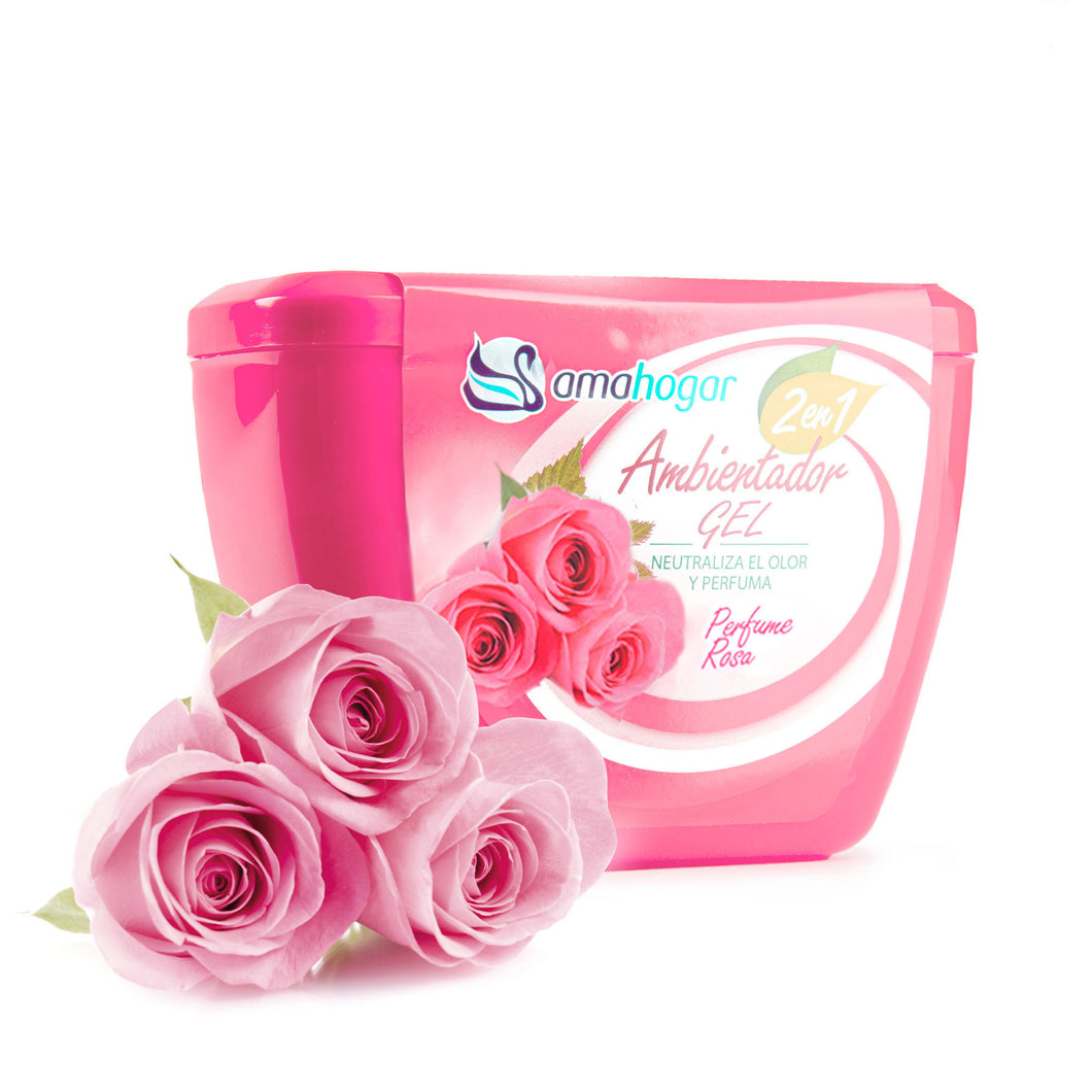 Amahogar Oval Gel Air Freshener - Rose