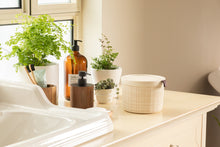 Load image into Gallery viewer, Curver Jute Round Baskets with Lid - 2L, 17 x 13cm