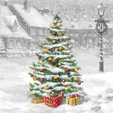Load image into Gallery viewer, Ambiente Napkin Christmas Tree on Square