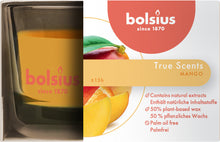 Load image into Gallery viewer, Bolsius True Scents Mango Candle in Glass, Scented - Available in different sizes