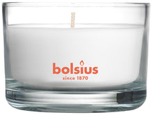 Load image into Gallery viewer, Bolsius True Freshness Anti-Tobacco Candle in Glass, Fresh Linen- 50/80mm