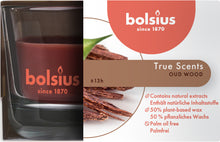 Load image into Gallery viewer, Bolsius True Scents Oud Wood Candle in Glass, Scented - Available in different sizes