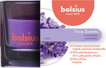 Load image into Gallery viewer, Bolsius True Scents Lavender Candle in Glass, Scented - Available in different sizes