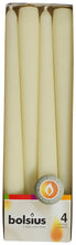 Load image into Gallery viewer, Bolsius Box of 4 Tapered Candles 245/24mm - Available in different colors