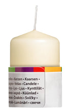 Load image into Gallery viewer, Bolsius Set of 4 Unscented Pillar Candles, 60/40mm - Available in different colors