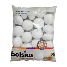Load image into Gallery viewer, Bolsius Bag of 20 Floating Candles 30/45mm - Available in different colors

