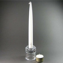 Load image into Gallery viewer, Bolsius Glass Tealight and Tapered Candles 2-in-1 Holder