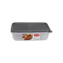 Load image into Gallery viewer, Gab Plastic Rectangular Food Containers Microwave Safe - 1.1 Liters, Available in several colors