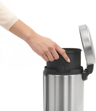 Load image into Gallery viewer, Brabantia New Icon Pedal Bin, 3 Liters - Matt Steel Fingerprint Proof