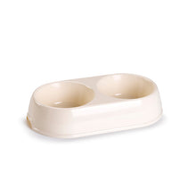 Load image into Gallery viewer, Plastic Forte Double Pet Bowl, Small - Available in different colors