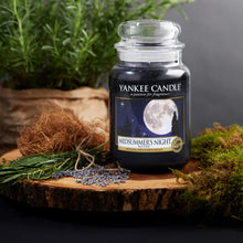Load image into Gallery viewer, Yankee Candle Glass Jar Candle - Midsummer Night