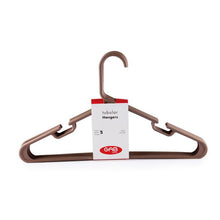 Load image into Gallery viewer, Gab Plastic Set of 5 Adult Hangers – Available in several colors
