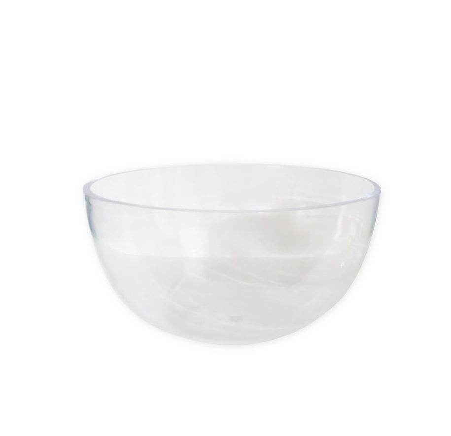Gab Plastic Acrylic Bowl, 19cm - Clear