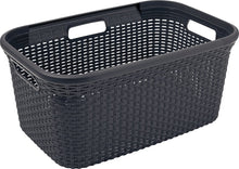 Load image into Gallery viewer, Curver Rattan Laundry Basket - 45 Liters, Available in 3 Colors