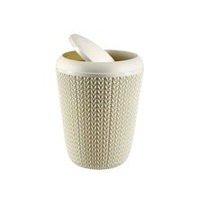 Load image into Gallery viewer, Curver Knit Waste Bins, Off White or Brown