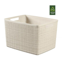 Load image into Gallery viewer, Curver Jute Large Baskets - 20L, 36 x 28 x 23cm