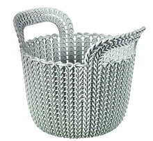 Load image into Gallery viewer, Curver Knit X-Small Round Basket 3 liters