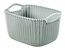 Load image into Gallery viewer, Curver Knit Small Rectangular Basket 8 liters