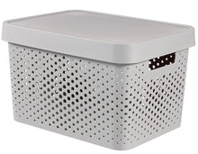 Load image into Gallery viewer, Curver Infinity X-Large Dots Storage Box with Lid -17.5 Liters
