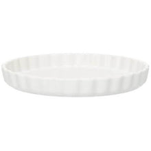Load image into Gallery viewer, Emile Henry Tarte Dish / Quiche Dish - 30cm, White or Dark Beige