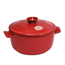 Load image into Gallery viewer, Emile Henry Flame Round Cocotte, 24cm - 4 liters