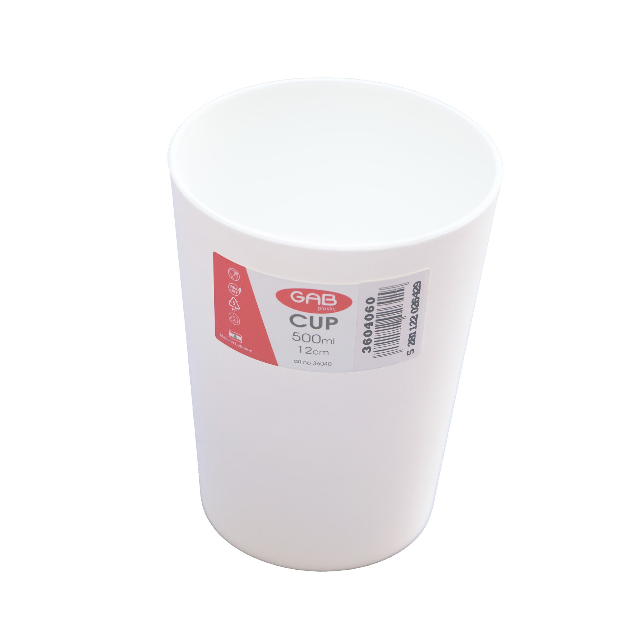 Transparent Reusable Plastic Cups