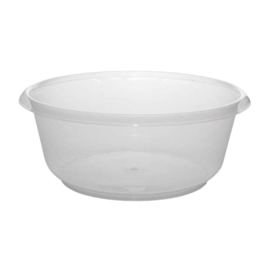 Gab Plastic Round Basin, Clear - Available in several sizes – KATEI UAE