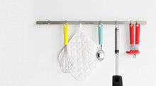 Load image into Gallery viewer, Brabantia Wall Rail for Hanging Kitchen Tools - Matt Steel
