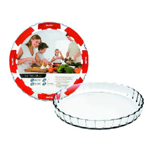 Load image into Gallery viewer, Ibili Kristall Glass Tart Dish & Pie Dish 28cm