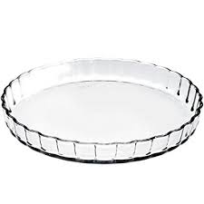 Ibili Kristall Glass Tart Dish & Pie Dish 28cm