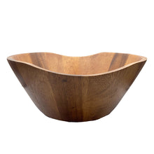 Load image into Gallery viewer, Topps Acacia Wood Round Serving / Salad Bowl - 33cm